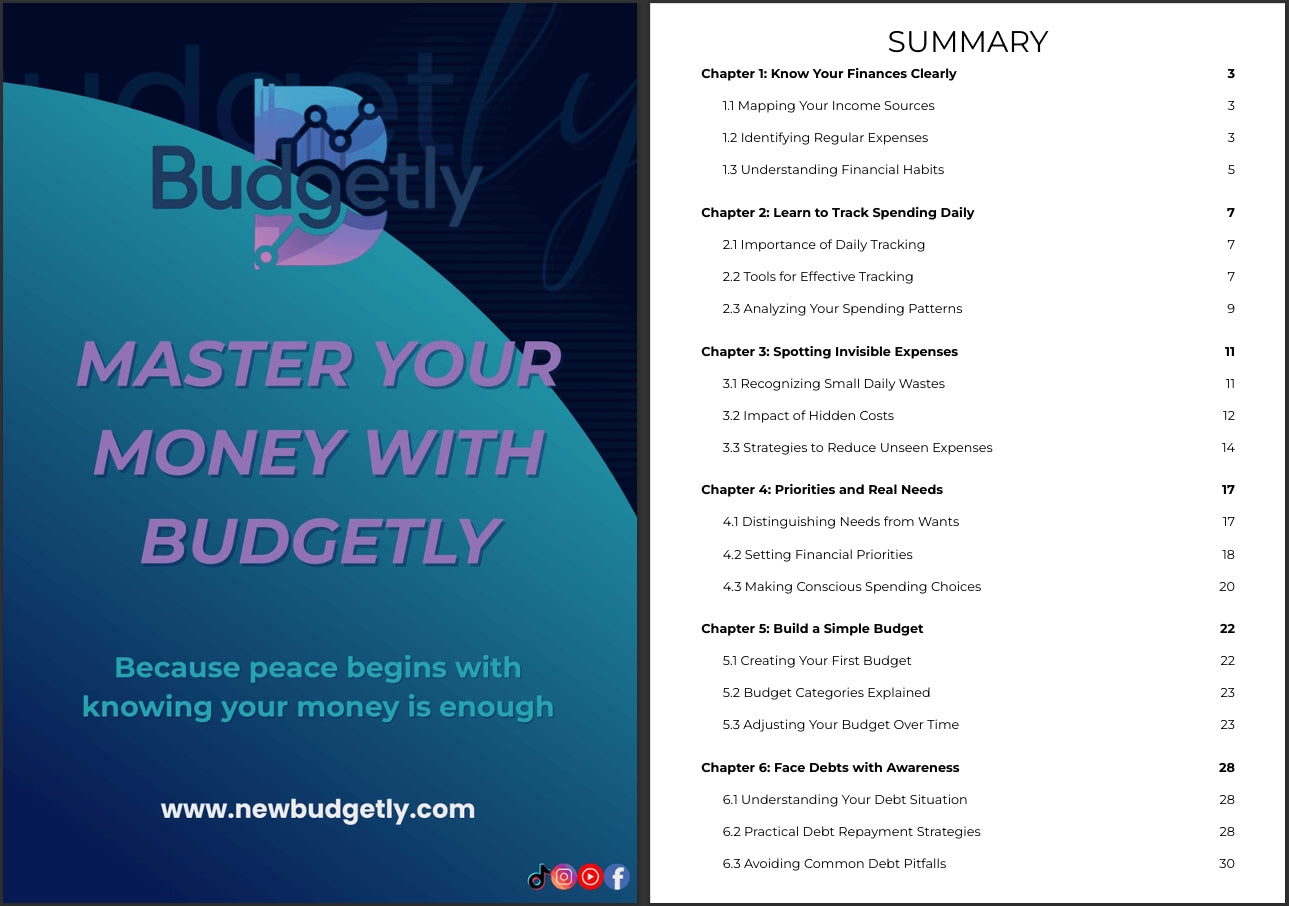 MASTER YOUR MONEY WITH BUDGETLY